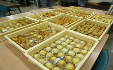 焼きあがったパン